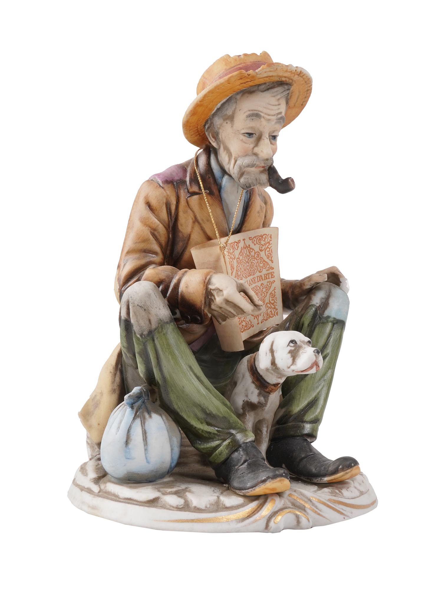 VINTAGE PORCELAIN FIGURINES OF OLD MEN BY VENERE PIC-4